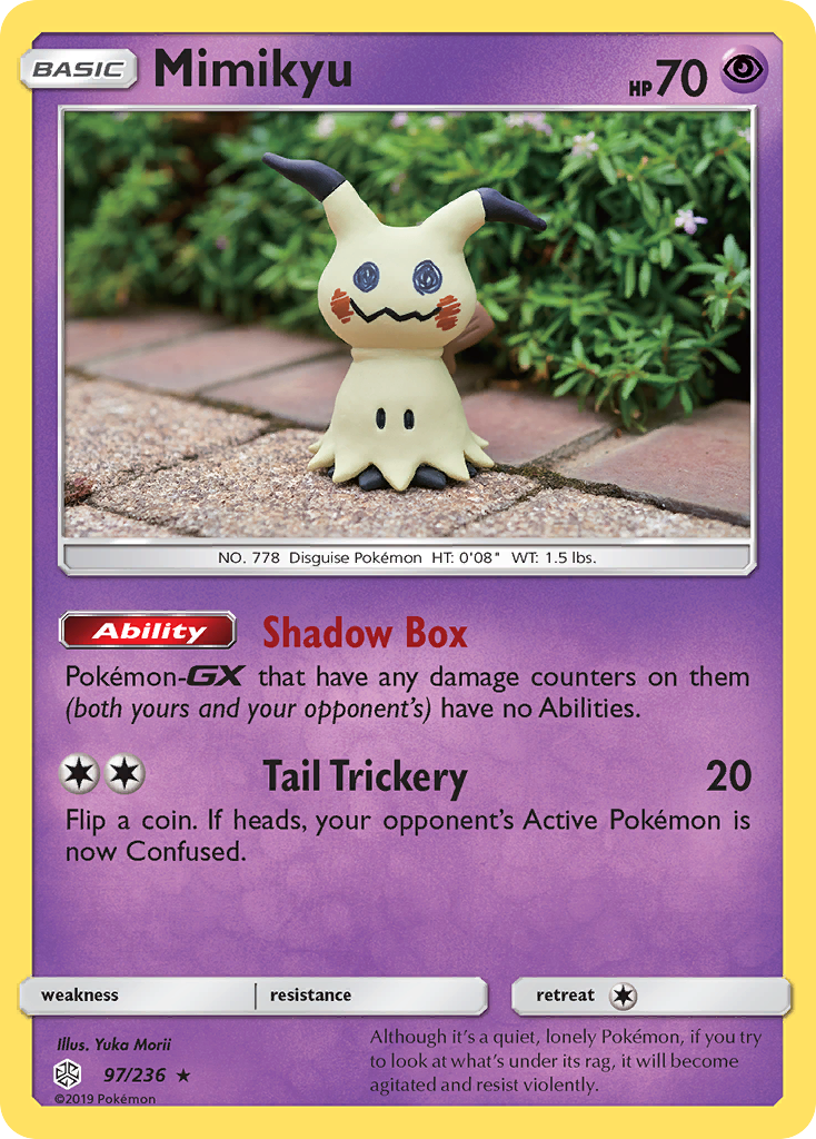 Mimikyu (97/236) [Sun & Moon: Cosmic Eclipse] | Silver Goblin