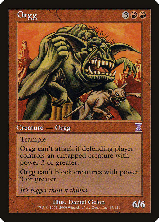 Orgg [Time Spiral Timeshifted] | Silver Goblin
