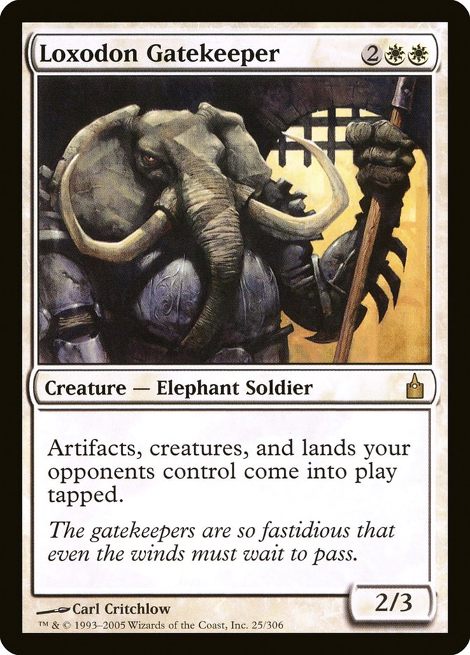 Loxodon Gatekeeper [Ravnica: City of Guilds] | Silver Goblin