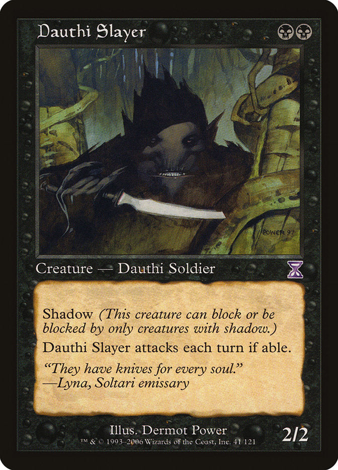 Dauthi Slayer [Time Spiral Timeshifted] | Silver Goblin