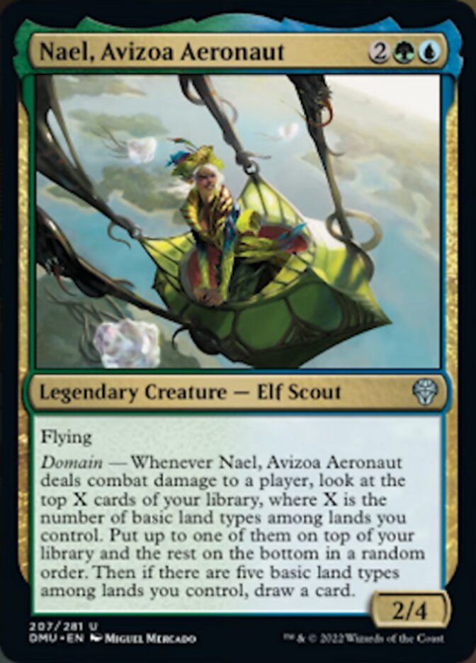 Nael, Avizoa Aeronaut [Dominaria United] | Silver Goblin