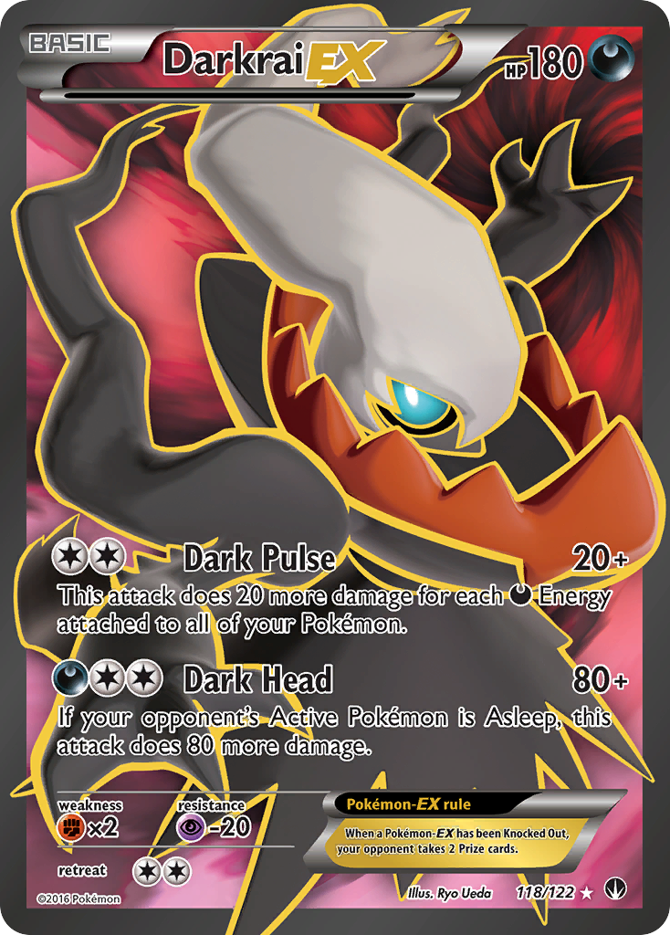 Darkrai EX (118/122) [XY: BREAKpoint] | Silver Goblin