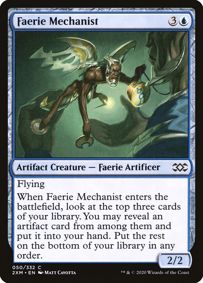 Faerie Mechanist [Double Masters] | Silver Goblin