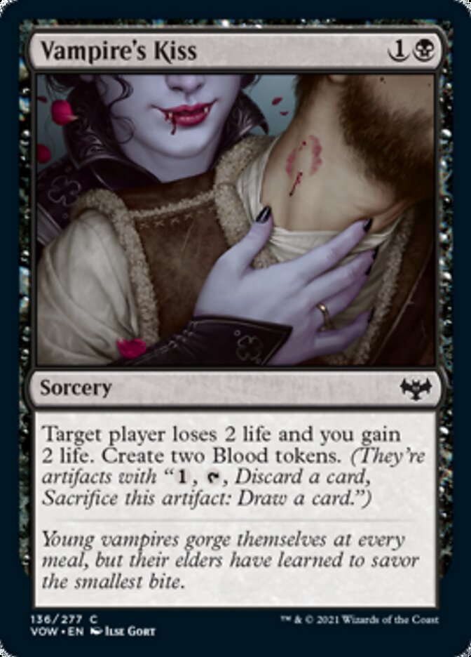 Vampire's Kiss [Innistrad: Crimson Vow] | Silver Goblin