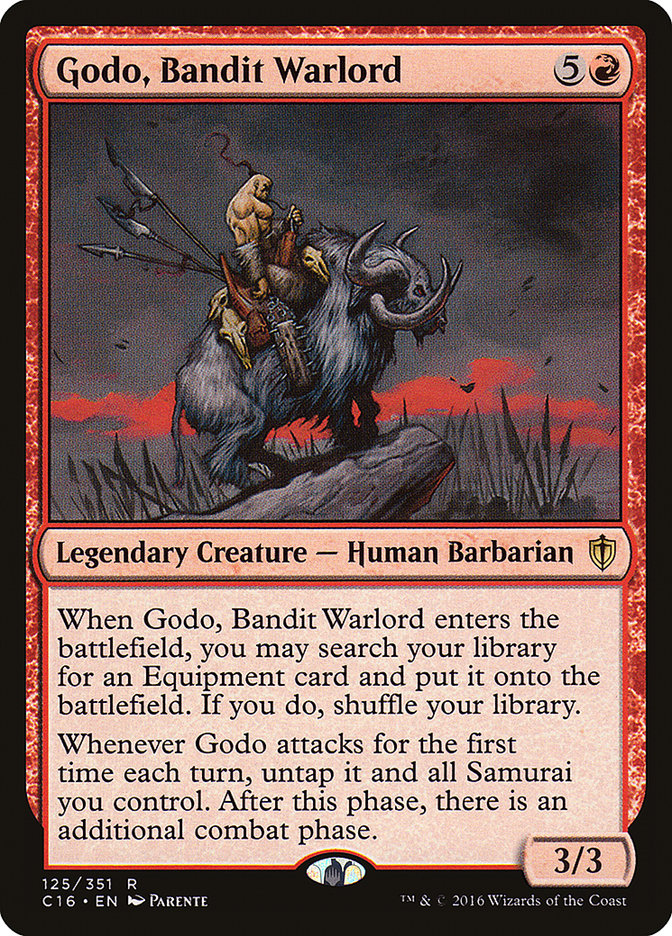 Godo, Bandit Warlord [Commander 2016] | Silver Goblin