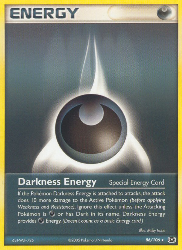 Darkness Energy (86/106) [EX: Emerald] | Silver Goblin