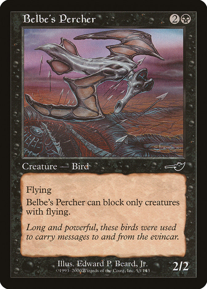 Belbe's Percher [Nemesis] | Silver Goblin