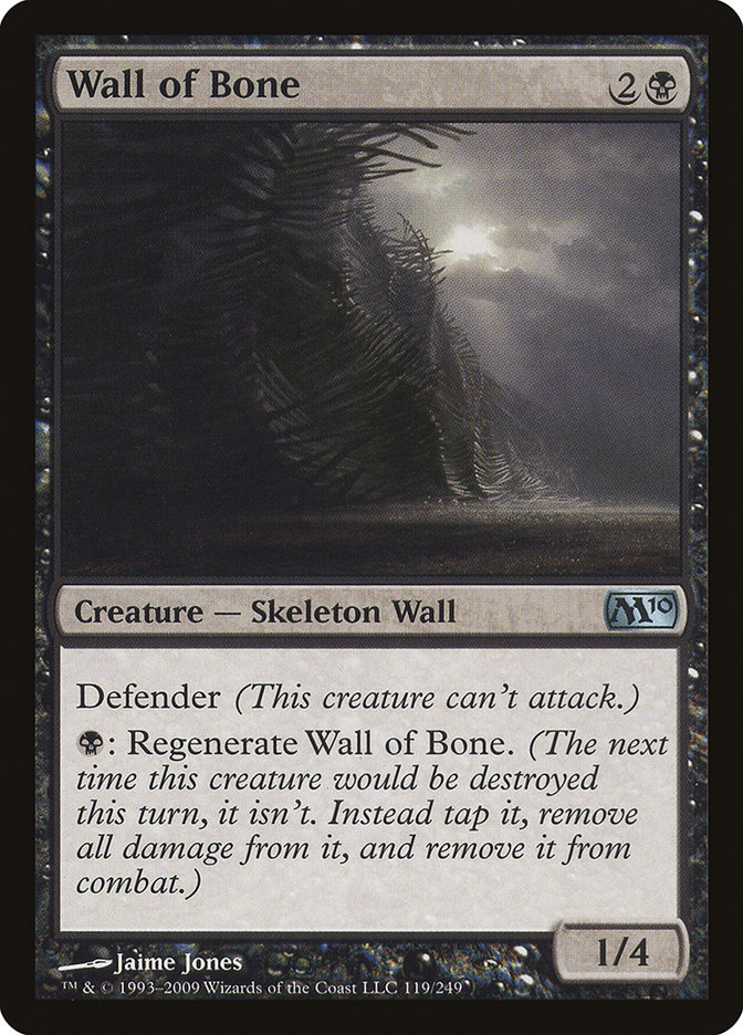 Wall of Bone [Magic 2010] | Silver Goblin