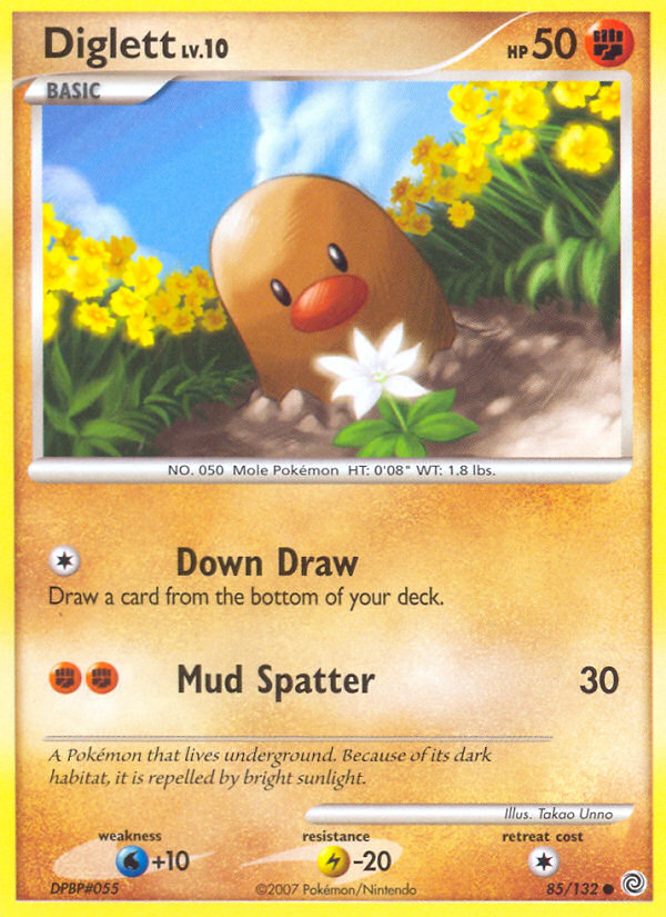 Diglett (85/132) [Diamond & Pearl: Secret Wonders] | Silver Goblin