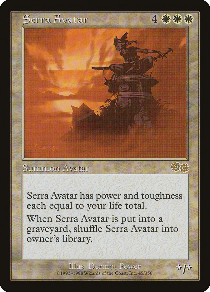 Serra Avatar [Urza's Saga] | Silver Goblin