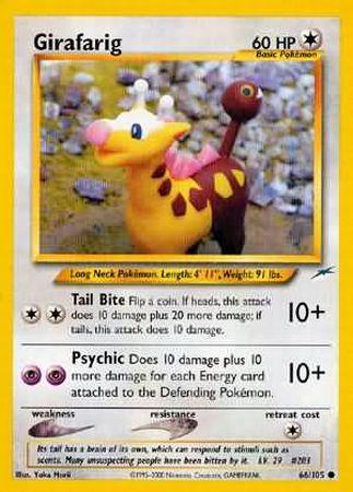 Girafarig (66/105) [Neo Destiny Unlimited] | Silver Goblin