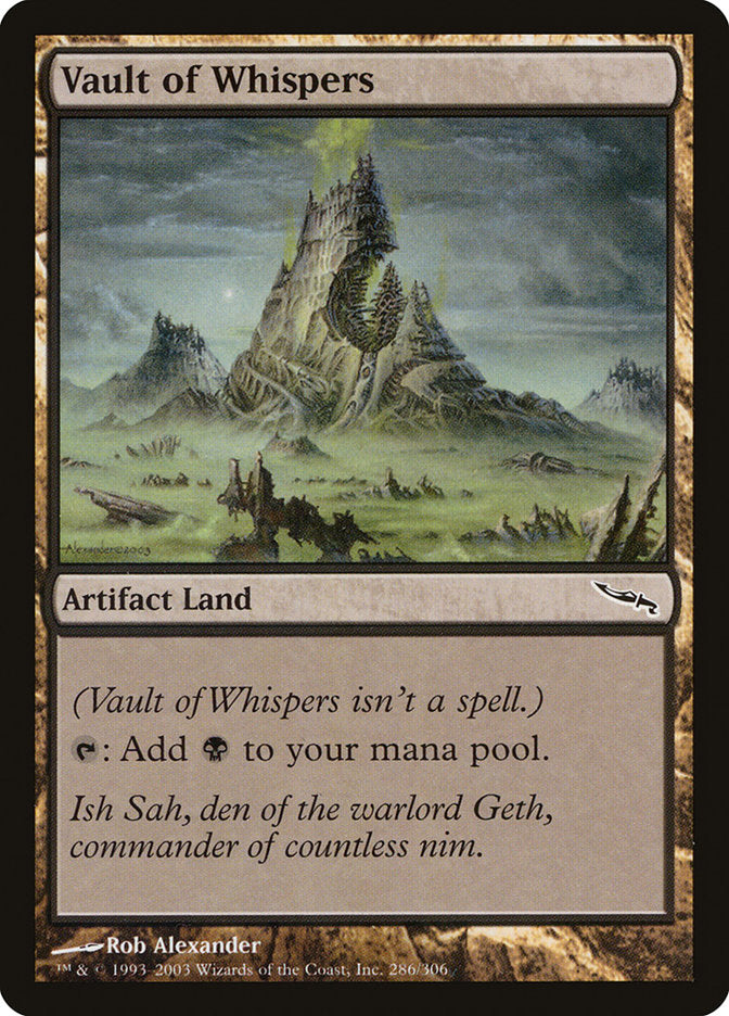 Vault of Whispers [Mirrodin] | Silver Goblin