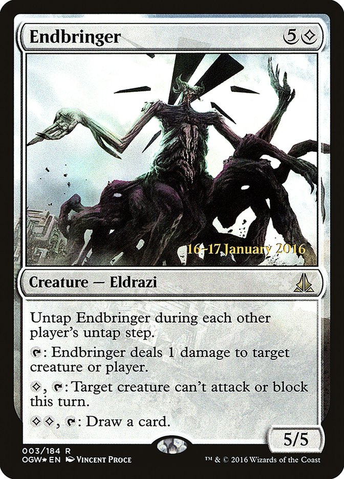 Endbringer [Oath of the Gatewatch Prerelease Promos] | Silver Goblin