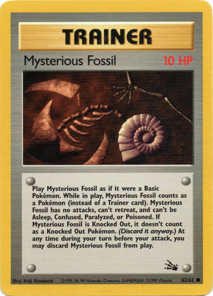 Mysterious Fossil (62/62) [Fossil Unlimited] | Silver Goblin