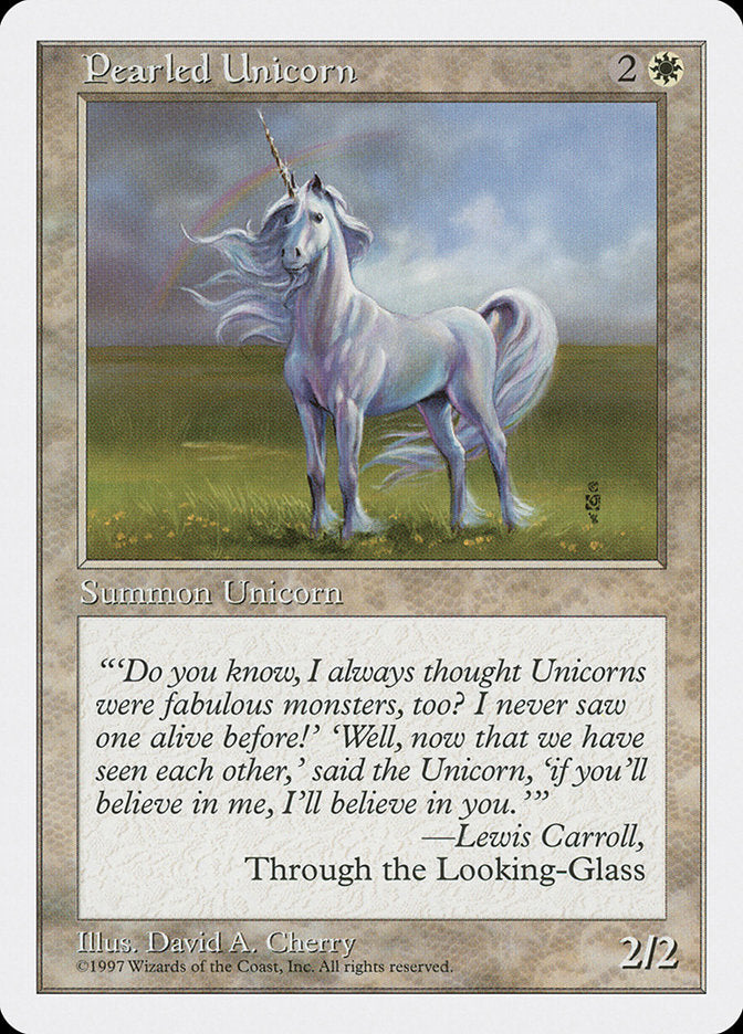 Pearled Unicorn [Fifth Edition] | Silver Goblin