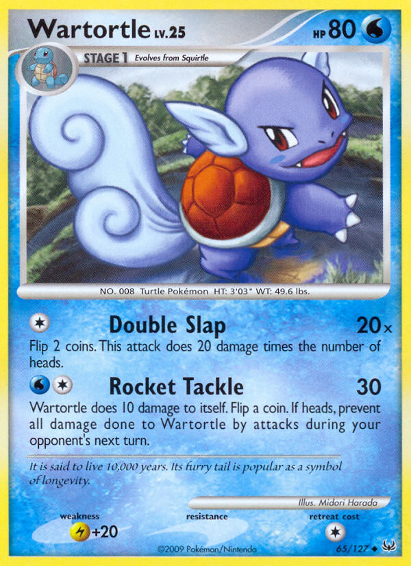 Wartortle (65/127) [Platinum: Base Set] | Silver Goblin