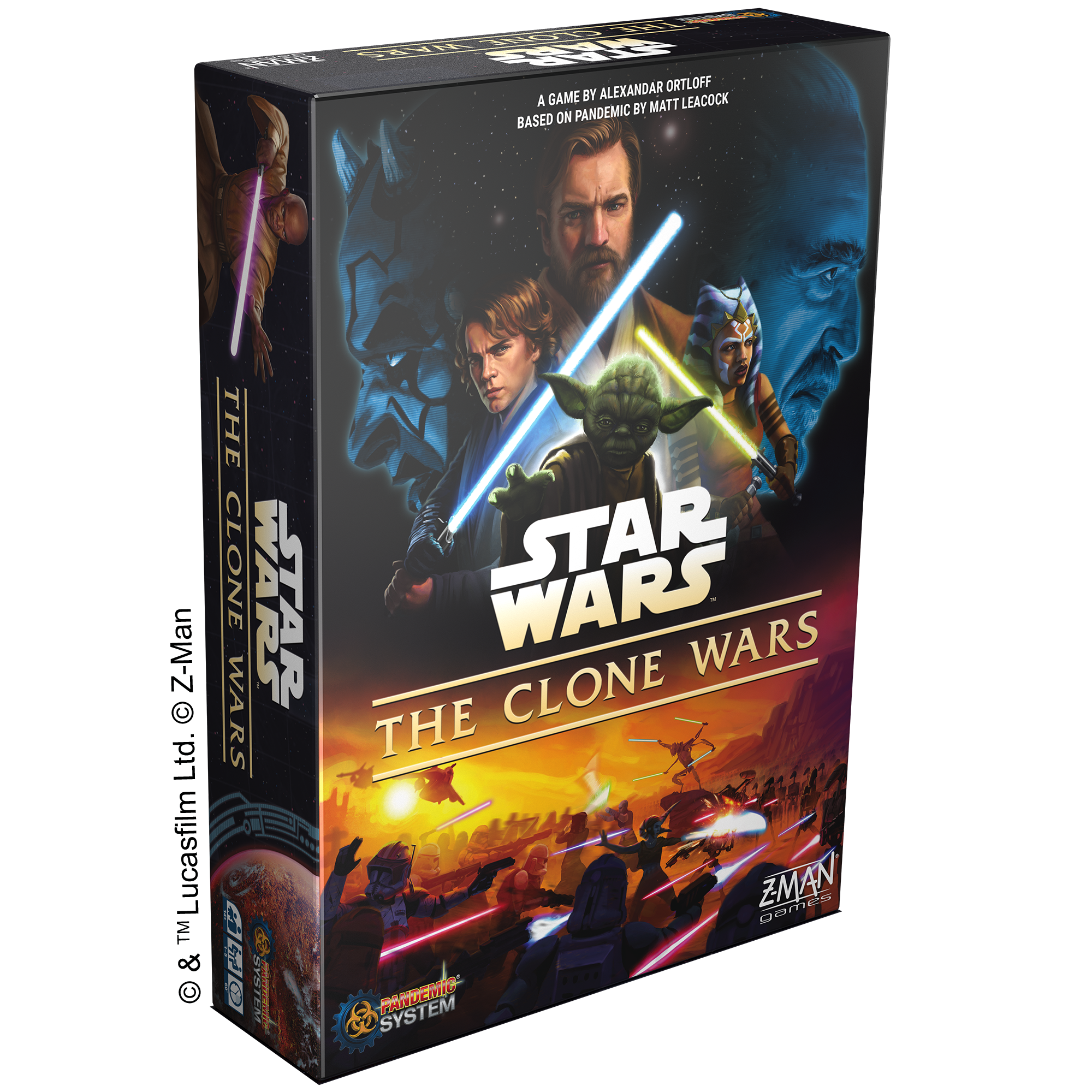 Star Wars The Clone Wars - A Pandemic System Game | Silver Goblin