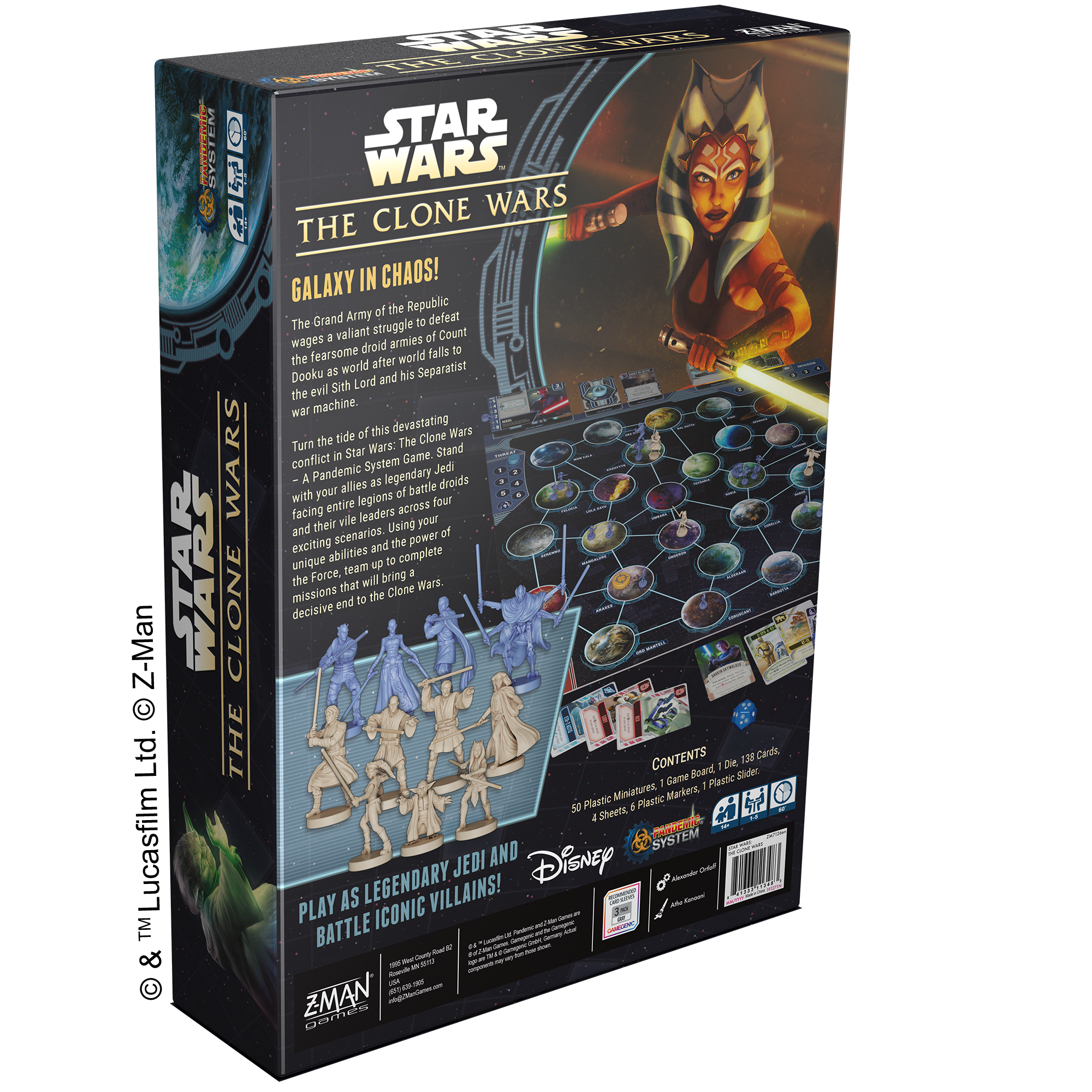 Star Wars The Clone Wars - A Pandemic System Game | Silver Goblin